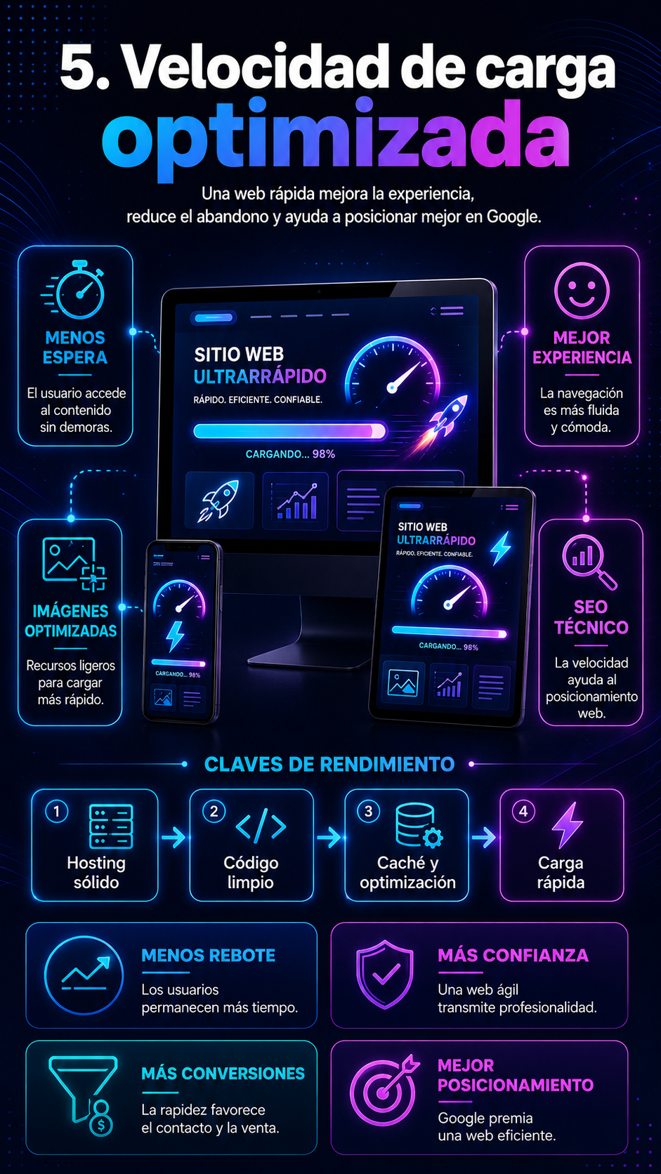 velocidad optimizada